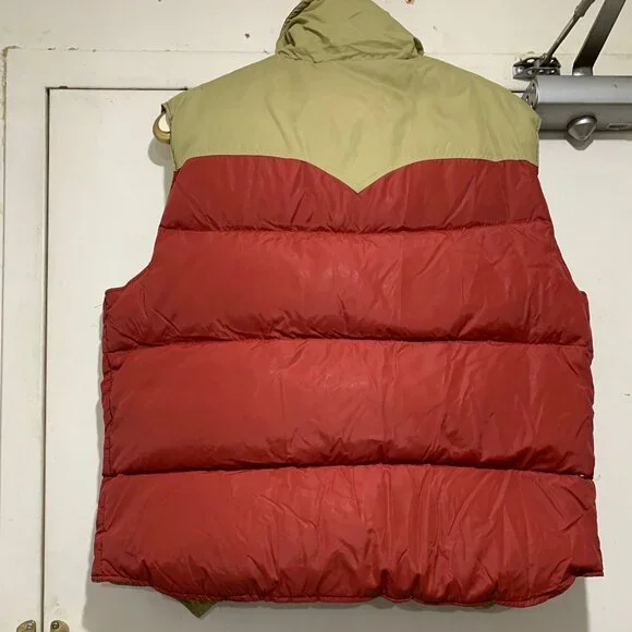 VINTAGE LWL SPORT CHIEF CANADA DOWN FEATHER PUFFER VESTS SIZE L - Picture 4 of 8